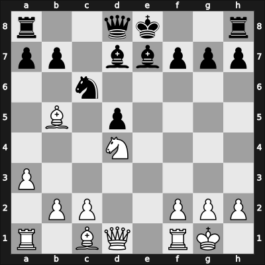 1951 Sopot – Round 8 – Balcarek, Wiktor – 1/2-1/2 – Plater, Kazimierz – G46