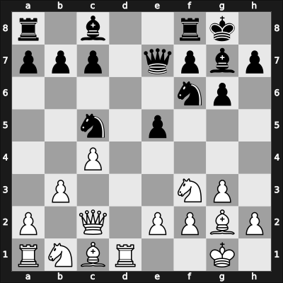 1951 Sopot – Round 8 – Popov, Vesselin – 1-0 – Makarczyk, Kazimierz – G48
