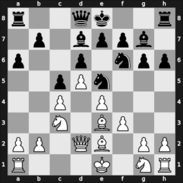 1951 Sopot – Round 10 – Gereben, Erno – 1-0 – Hermann, Ludwig – G57