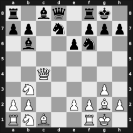 1951 Sopot – Round 11 – Sebestyen, Bela – 1/2-1/2 – Koch, Berthold – G63