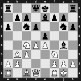 1951 Sopot – Round 11 – Troianescu, Octav – 1-0 – Sliwa, Bogdan – G64