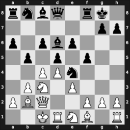 1951 Sopot – Round 14 – Makarczyk, Kazimierz – 1-0 – Sebestyen, Bela – G81