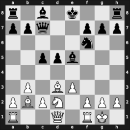 1951 Sopot – Round 14 – Popov, Vesselin – 1/2-1/2 – Neikirkh, Oleg – G85