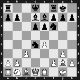1951 Sopot – Round 15 – Sebestyen, Bela – 0-1 – Troianescu, Octav – G92