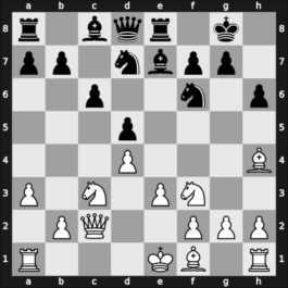 1951 Staunton Memorial – Round 1 – Tartakower, Savielly – 1/2-1/2 – Unzicker, Wolfgang – G3