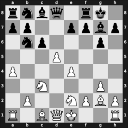 1951 Staunton Memorial – Round 1 – Van Scheltinga, Theo – 1/2-1/2 – Klein Hansen, Emil – G7