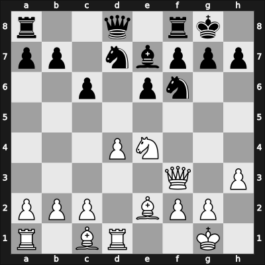 1951 Staunton Memorial – Round 3 – Bogoljubow, Efim – 1/2-1/2 – Van Scheltinga, Theo – G23