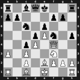 1951 Staunton Memorial – Round 8 – Gligorić, Svetozar – 1/2-1/2 – Wade, Robert G – G61