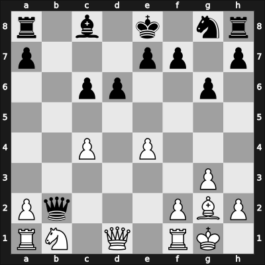 1951 Staunton Memorial – Round 10 – Klein, Ernst – 1/2-1/2 – Matanovic, Aleksandar – G72