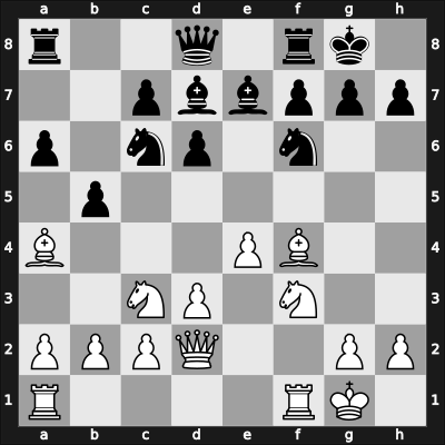 1951 Staunton Memorial – Round 11 – Wade, Robert G – 1-0 – Broadbent, Reginald – G80