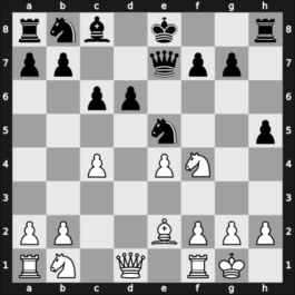 1951 Staunton Memorial – Round 12 – Golombek, Harry – 1-0 – Tartakower, Savielly – G84
