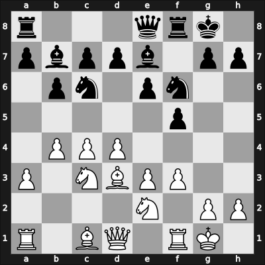 1951 Staunton Memorial – Round 14 – Bogoljubow, Efim – 1-0 – Wade, Robert G – G98