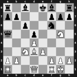 1951 Staunton Memorial – Round 15 – Trifunovic, Petar – 0-1 – Bogoljubow, Efim – G111
