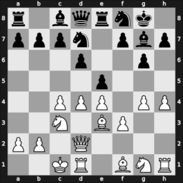 1951 Stevenson Memorial 3rd – Round 5 – Tartakower, Savielly – 1-0 – Fry, Adrien – G6