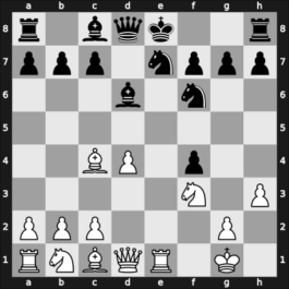 1951 Stevenson Memorial 3rd – Round 5 – Ravn, Palle – 0-1 – O’Kelly de Galway, Alberic – G7