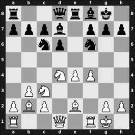 1951 Travemuende – Round 7 – Teschner, Rudolf – 1-0 – Bogoljubow, Efim – G8