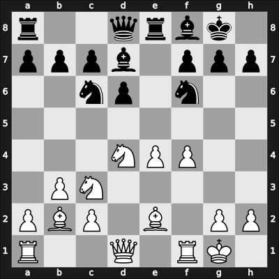 1951 Travemuende – Round 7 – Teschner, Rudolf – 1-0 – Bogoljubow, Efim – G8