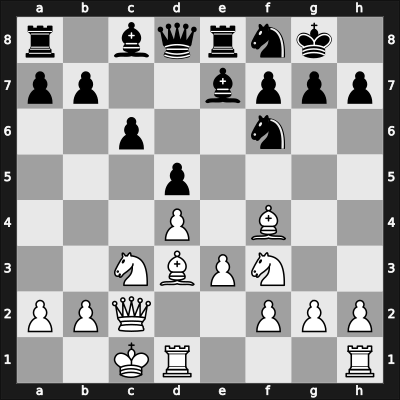 1951 URS Ch sf – Round 5 – Tolush, Alexander V – 0-1 – Krogius, Nikolai V – G8