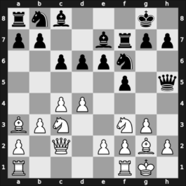 1951 URS Ch sf – Round 1 – Vistaneckis, Isakas – 0-1 – Kopaev, Nikolay A – G4