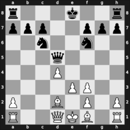 1951 URS Ch sf – Round 5 – Zagoriansky, Evgeny – 1/2-1/2 – Byvshev, Vasily – G12