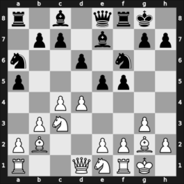 1951 URS Ch sf – Round 7 – Flohr, Salo – 1/2-1/2 – Sokolsky, Alexey – G18