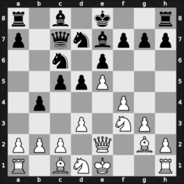 1951 URS Ch sf – Round 9 – Aronin, Lev – 1-0 – Konstantinopolsky, Alexander – G22