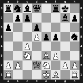 1951 URS Ch sf – Round 11 – Grechkin, Dmitry M – 0-1 – Liublinsky, Victor – G11
