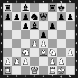 1951 URS Ch sf – Round 14 – Kirillov, Vladimir – 1-0 – Bannik, Anatolij – G15