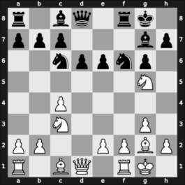 1951 URS Ch sf Leningrad RUS – Round 10 – Smyslov, Vasily – 1-0 – Panov, Vasily – G15