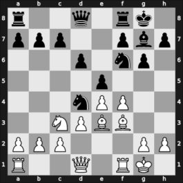 1951 URS Ch sf Lviv UKR – Round 1 – Ragozin, Viacheslav – 1-0 – Borisenko, Georgy K – G1