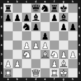1951 URS Ch sf Sverdlovsk – Round 15 – Ilivitsky, Georgy A – 1-0 – Koifman, Ilya I – G17