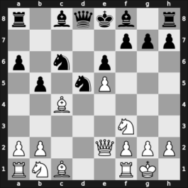 1951 URS Ch sf Sverdlovsk – Round 16 – Kondratiev, Pavel E – 0-1 – Cherepkov, Alexander V – G18