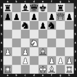 1951 USA-op 52nd – Round 7 – Mednis, Edmar J – 1-0 – Shaw, Jack – G9