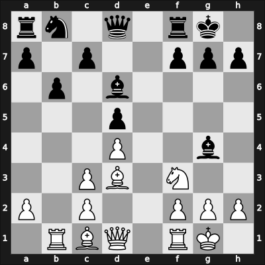1951 USA-op52 – Round 11 – Mednis, Edmar J – 0-1 – Kashdan, Isaac – G28