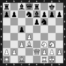 1951 USA-op52 Forth Worth – Round 7 – Kashdan, Isaac – 1-0 – Liepnieks, Aleksandrs – G8
