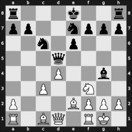 1951 Vienna 5152 – Round 3 – Rellstab, Ludwig Sr – 1/2-1/2 – Kovacs, MG. – G11