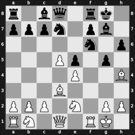 1951 Vienna 5152 – Round 6 – Milic, Borislav – 1-0 – Keller, Hans – G25