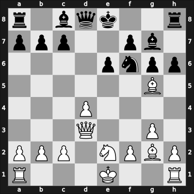 1951 Vienna 5152 – Round 6 – Canal, Esteban – 0-1 – Rellstab, Ludwig Sr – G26