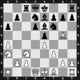 1951 World chJ U20 1st – Round 5.4 – Larsen, Bent – 1/2-1/2 – Cruz, Raul Ceferino – G14
