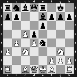 1951 YUG Ch 6th – Round 1 – Andric, Dragoslav – 1/2-1/2 – Matanovic, Aleksandar – G2