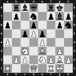 1951 YUG Ch 6th – Round 3 – Andric, Dragoslav – 1/2-1/2 – Trifunovic, Petar – G11