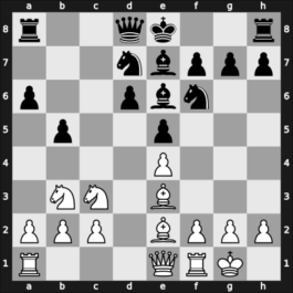 1951 YUG Ch 6th – Round 4 – Janosevic, Dragoljub – 0-1 – Puc, Stojan – G17