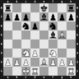 1951 YUG Ch 6th – Round 4 – Karaklajic, Nikola – 1/2-1/2 – Udovcic, Mijo – G20