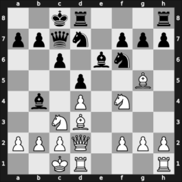 1951 YUG Ch 6th – Round 5 – Fuderer, Andrija – 1-0 – Matanovic, Aleksandar – G26