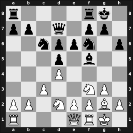 1951 YUG Ch 6th – Round 6 – Matanovic, Aleksandar – 1/2-1/2 – Kostic, Boris – G33