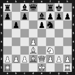 1951 YUG Ch 6th – Round 9 – Bertok, Mario Jr. – 1/2-1/2 – Matanovic, Aleksandar – G50