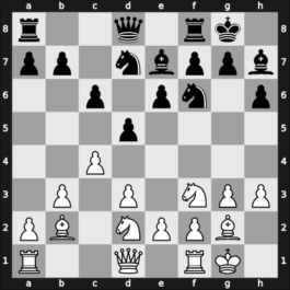 1951 YUG Ch 6th – Round 10 – Rabar, Braslav – 1/2-1/2 – Kostic, Boris – G57