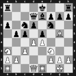 1951 YUG Ch 6th – Round 12 – Milic, Borislav – 1-0 – Bertok, Mario Jr. – G68