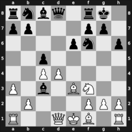 1951 YUG Ch 6th – Round 14 – Puc, Stojan – 1/2-1/2 – Kostic, Boris – G79