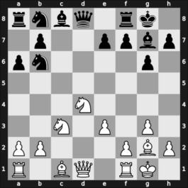 1951 YUG Ch 7th – Round 3 – Tot, Bora – 1/2-1/2 – Gligoric, Svetozar – G20